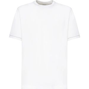 Eleventy, Heren, Tops, Wit, Maat: L Katoen,