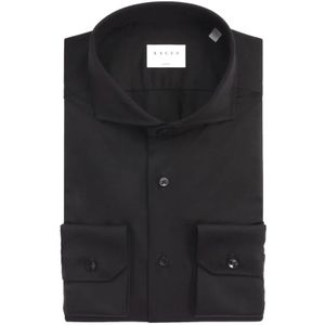 Xacus, Heren, Overhemden, Zwart, Maat: L
