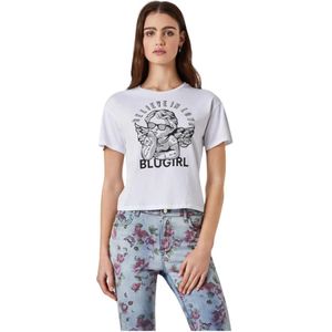Blugirl, Dames, Tops, Wit, Maat: XS