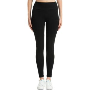 Emporio Armani Ea7, Dames, Broeken, Zwart, Maat: S Katoen,