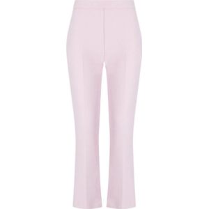 Elisabetta Franchi, Dames, Broeken, Roze, Maat: L Poliester,