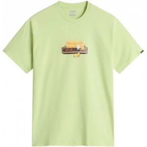 Vans, Heren, Tops, Groen, Maat: S Katoen,