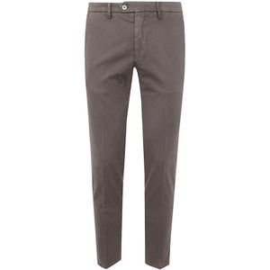 Michael Coal, Heren, Broeken, Grijs, Maat: W32 Katoen,