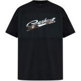 Carhartt Wip, Heren, Tops, Zwart, Maat: S Katoen,