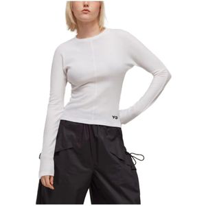 Adidas, Dames, Tops, Wit, Maat: S Katoen,