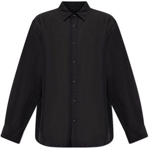 Rag & Bone, Heren, Overhemden, Zwart, Maat: M Katoen,