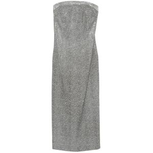 Ermanno Scervino, Dames, Jurken, Grijs, Maat: XS