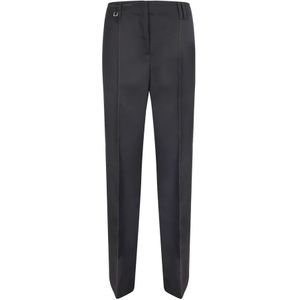 Jacquemus, Dames, Broeken, Zwart, Maat: 2XS Leer,