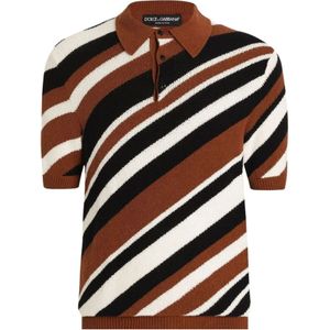 Dolce & Gabbana, Heren, Tops, Veelkleurig, Maat: XL Katoen,