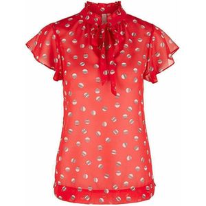 s.Oliver, Dames, Blouses & Shirts, Rood, Maat: M