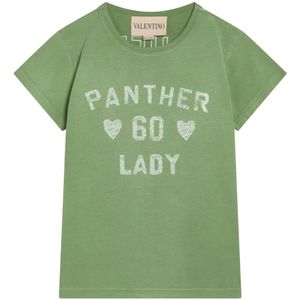 Valentino Garavani, Dames, Tops, Groen, Maat: M Katoen,