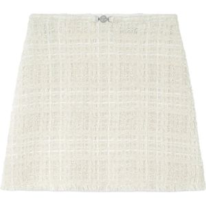 Versace, Dames, Rokken, Wit, Maat: M Katoen,