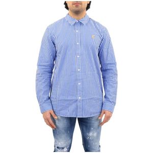 Daily Paper, Heren, Overhemden, Blauw, Maat: XL