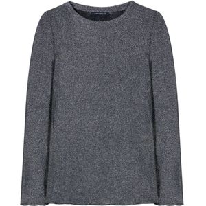 Luisa Cerano, Dames, Truien, Grijs, Maat: S Polyamide,