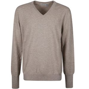 Ballantyne, Heren, Truien, Beige, Maat: L Kasjmier,