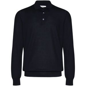Mauro Ottaviani, Heren, Tops, Blauw, Maat: M