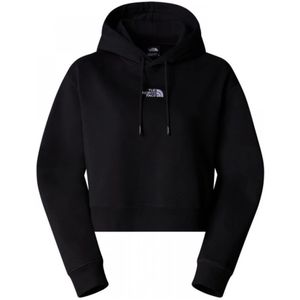 The North Face - Essential Crop Hoodie - TNF Black - Dames Hoodie