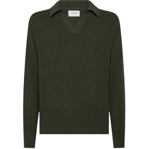 Sun68, Heren, Truien, Groen, Maat: M