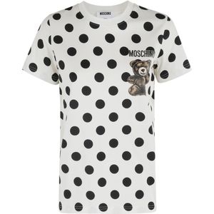 Moschino, Dames, Tops, Wit, Maat: XS