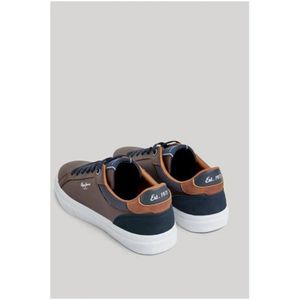 Pepe Jeans, Heren, Schoenen, Bruin, Maat: 45 EU Suède,