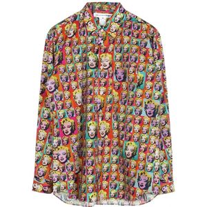 Comme des Garçons, Heren, Overhemden, Veelkleurig, Maat: M Katoen,