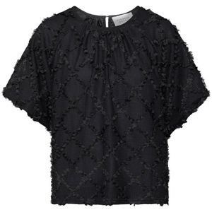 Sisters Point - VAI-SS - Korte Mouw Top - Zwart - Blouses