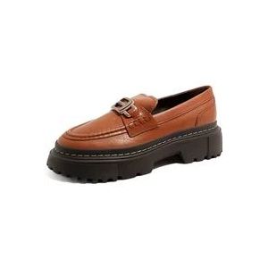 Hogan Damesschoenen Hxw6480Ep20Kxts003 H648 Aw23 , Brown , Dames , Maat: 39 EU