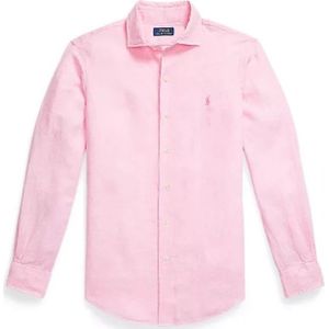 Polo Ralph Lauren - Overhemd - Roze - 100% Linnen