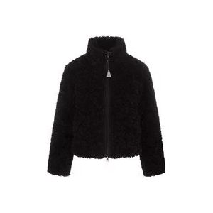 Moncler Zwarte Bridoire Korte Donsjas , Black , Dames , Maat: S