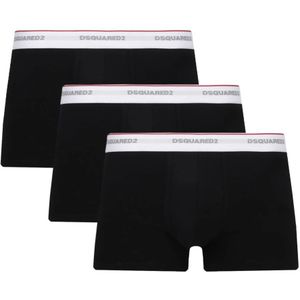 Dsquared2, Heren, Ondergoed, Zwart, Maat: XS Katoen,