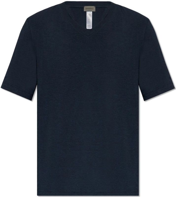 Hanro, Heren, Tops, Blauw, Maat: S