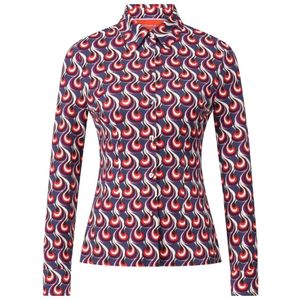 La DoubleJ, Dames, Blouses & Shirts, Veelkleurig, Maat: S Leer,