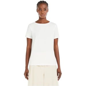 Weekend Max Mara, Dames, Tops, Wit, Maat: L Katoen,
