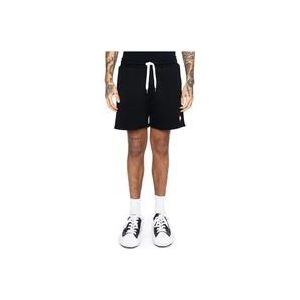 Casablanca Zwarte Diamond Logo Sweatshorts , Black , Heren , Maat: S