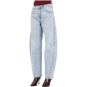 Levi's - Baggy Dad Barrel - Jeans - Blauw - Dames