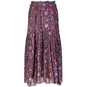 Isabel Marant, Dames, Rokken, Paars, Maat: 2XS