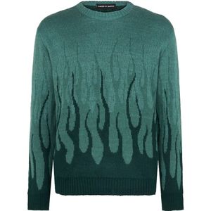 Vision OF Super, Heren, Truien, Groen, Maat: S Lame,