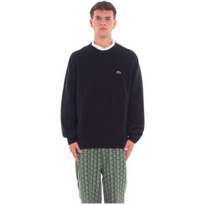 Lacoste, Heren, Truien, Blauw, Maat: XL Wol,