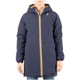 K-Way, Heren, Mantels, Zwart, Maat: 2XL Nylon,