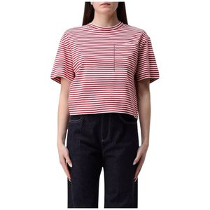 Brunello Cucinelli, Dames, Tops, Veelkleurig, Maat: XS Katoen,