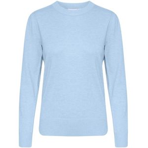 Saint Tropez, Dames, Truien, Blauw, Maat: L Viscose,