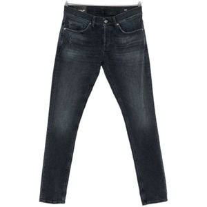 Dondup, Heren, Jeans, Blauw, Maat: W31 Leer,