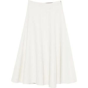 Jacquemus, Dames, Rokken, Wit, Maat: M Viscose,