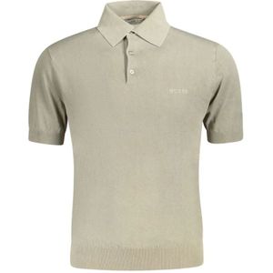 Knit Polo Shirt - Groen - Poloshirt - Korte Mouwen