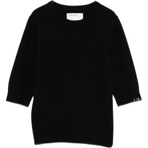 Extreme Cashmere, Dames, Truien, Zwart, Maat: ONE Size Kasjmier,