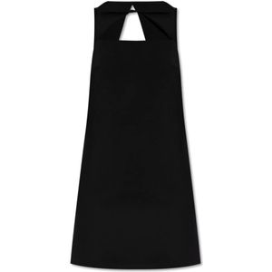 Versace, Dames, Jurken, Zwart, Maat: XS Wol,