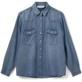 Sofie Schnoor - Aline SW Shirt - Blauw - Blouse - Katoen