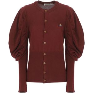 Vivienne Westwood, Dames, Truien, Rood, Maat: S Wol,