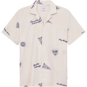 Les Deux, Heren, Overhemden, Beige, Maat: M