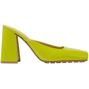 Bottega Veneta, Dames, Schoenen, Groen, Maat: 40 EU Leer,